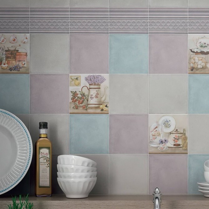 Декор керамический Kerama Marazzi HGDA24417000 Пикарди Кухня 150х150 мм