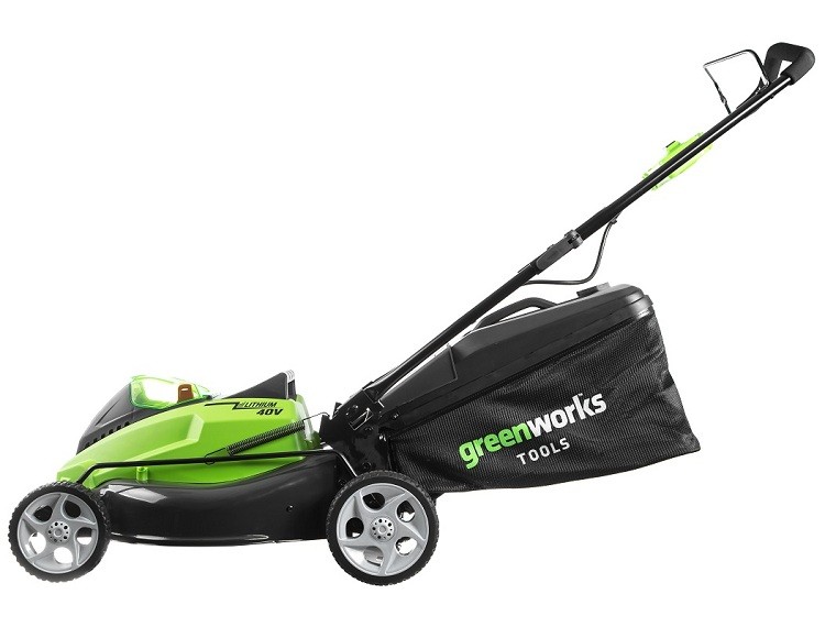 Газонокосилка аккумуляторная Greenworks G40LM45K4