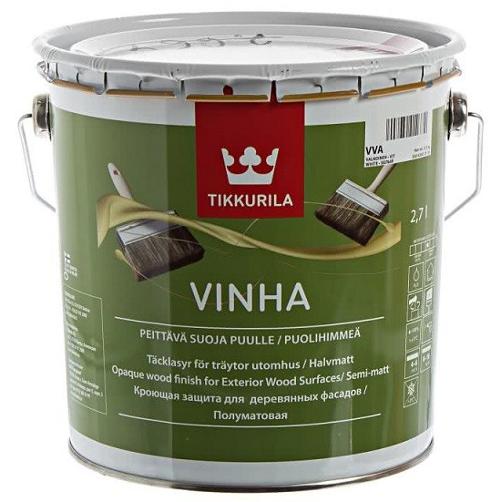 Антисептик кроющий Tikkurila Vinha VVA 2,7 л