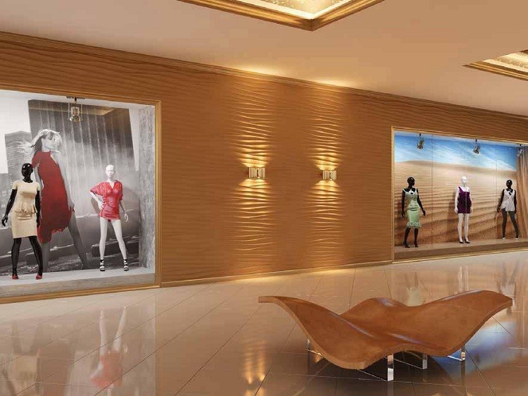 Дизайнерская 3D панель из гипса Artpole Breeze 1 600х600 мм