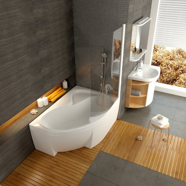 Смеситель для ванны и душа Ravak Rosa-RS 061.00 встроенный с переключателем