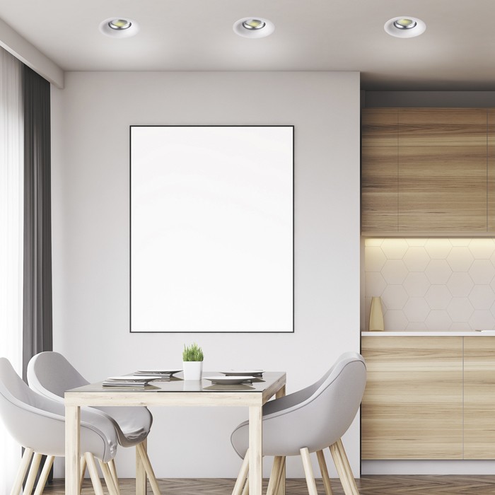 Светильник встраиваемый светодиодный Novotech Glok 358025 белый 20W 220V