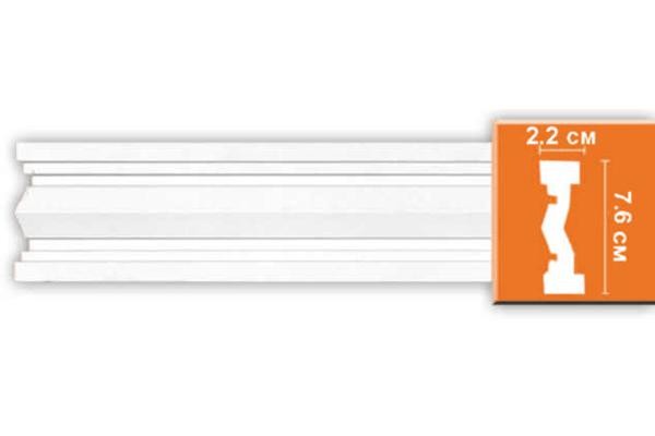 Молдинг полиуретановый Decomaster DT-8740 2400х75х20 мм