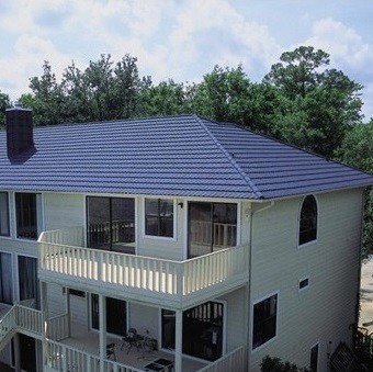 Черепица композитная Metrotile Gallo темно-синяя