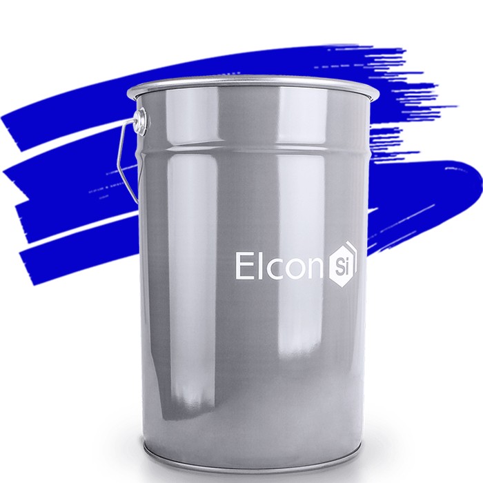 Эмаль Термостойкая  Elcon синяя 0,8кг