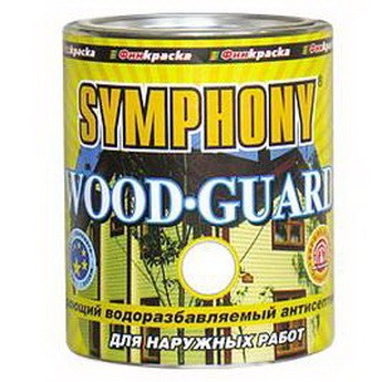 Антисептик кроющий Symphony Wood Guard VVA 9 л