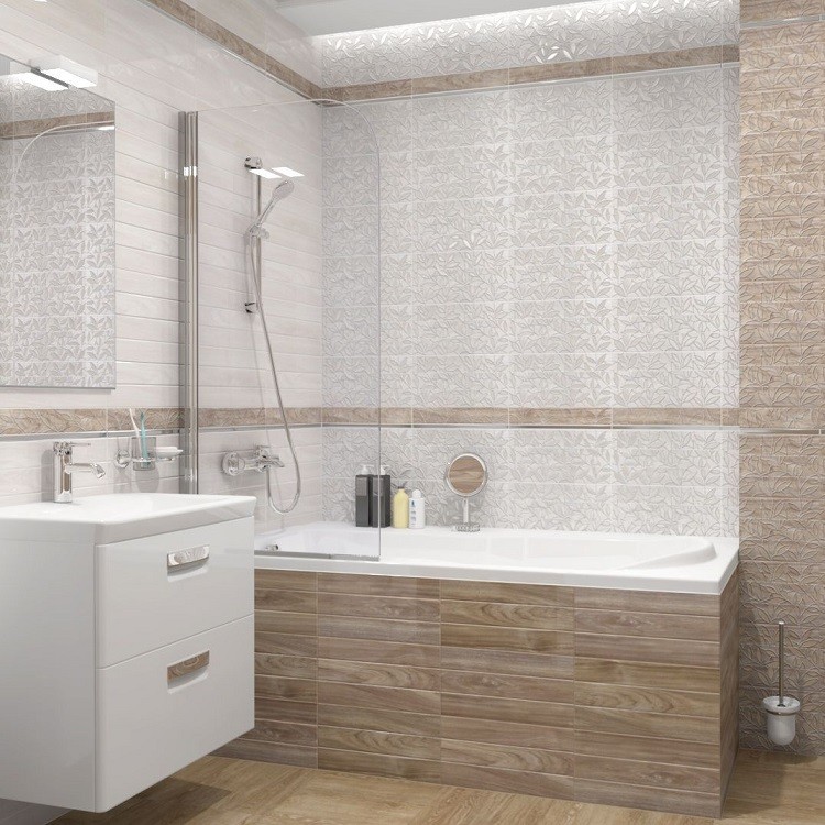 Плитка керамическая Ceramica Classic 08-00-11-1344 Bona бежевая 400х200 мм