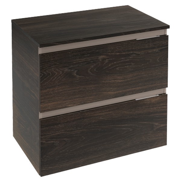 Тумба Jacob Delafon Soprano EB1339-E15 710х450х650 мм черное дерево