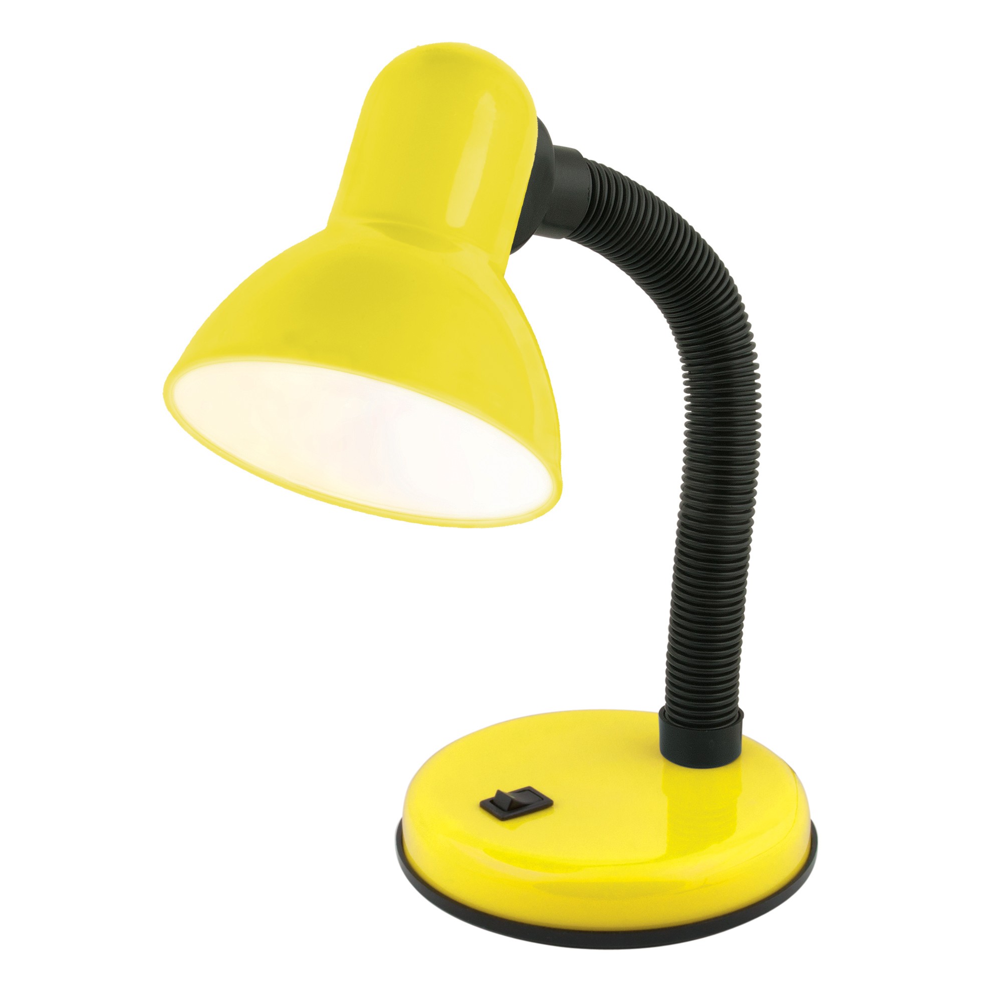 Настольная лампа Uniel Universal TLI-224 желтая E27 60W 220V