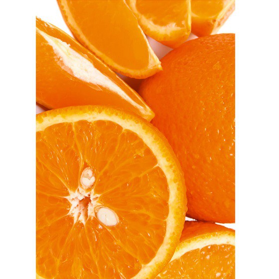 Фотообои виниловые на флизелиновой основе Decocode Апельсиновое настроение 21-0053-UW 2х2,8 м