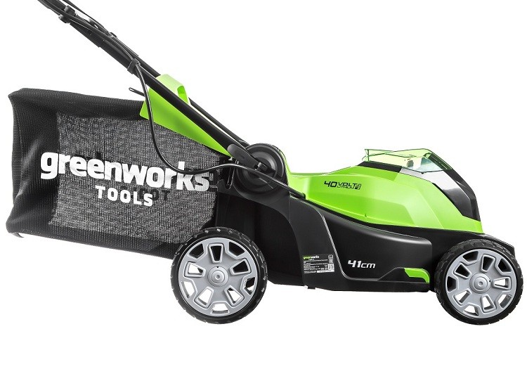 Газонокосилка аккумуляторная Greenworks G40LM40K4