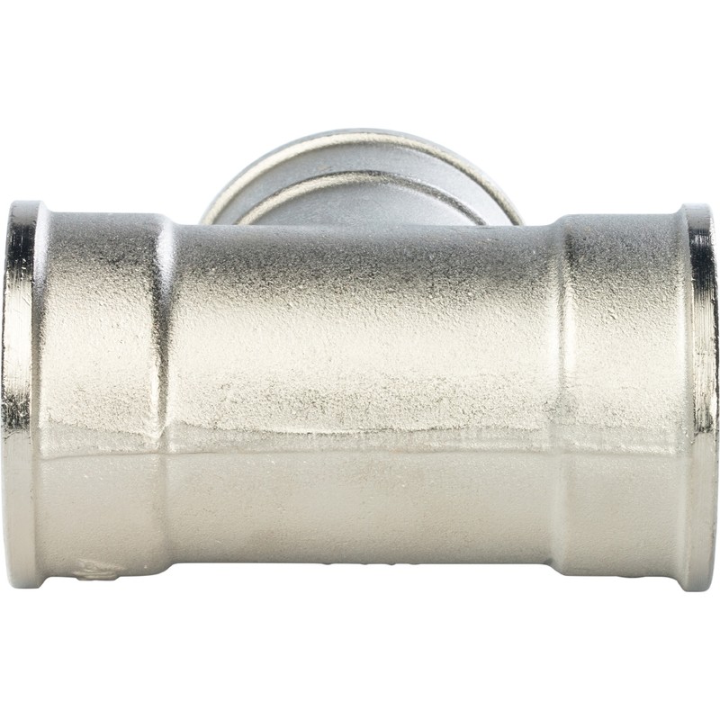 Тройник Stout SFT-0020-000114 1 1/4 дюйма никелированный с внутренней резьбой