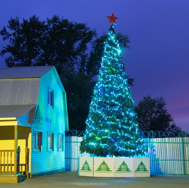 Сосна искусственная уличная Green Trees Альпийская 400 см