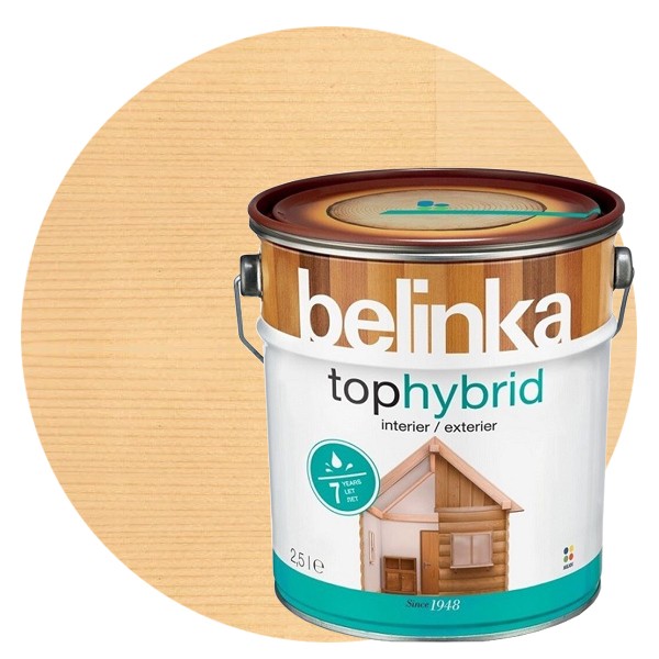 Пропитка для древесины Belinka Tophybrid №12 бесцветная 2,5 л