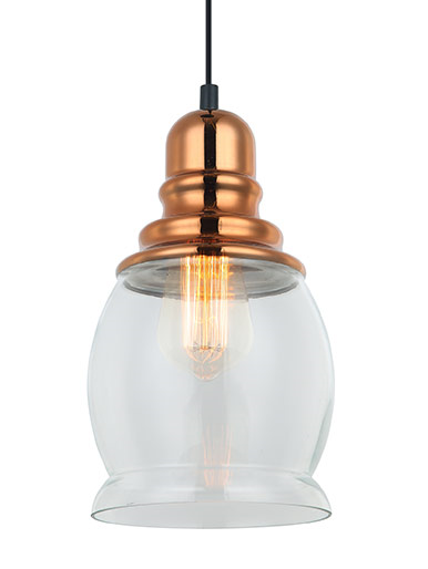 Светильник подвесной Fametto Vintage DLC-V401-1006 Copper E27 60W 220V