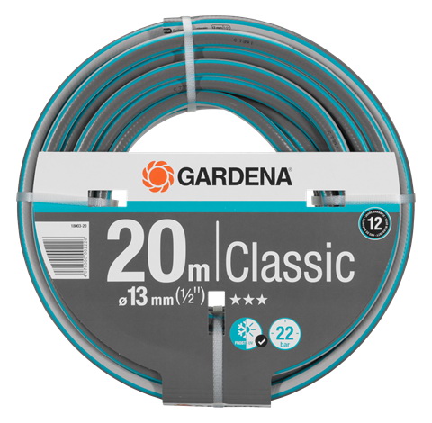 Шланг поливочный Gardena Classic 13 мм 1/2 дюйма 20 м 18003-20.000.00