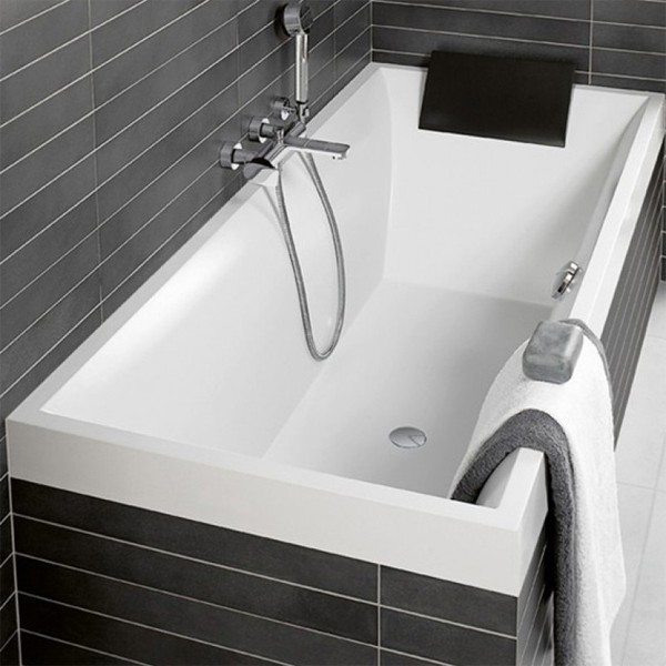 Ванна квариловая Villeroy & Boch Squaro UBQ170SQR2V-01 170х75 см
