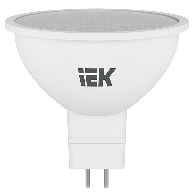 Лампа светодиодная IEK Eco MR16 7W GU5.3 4000К 