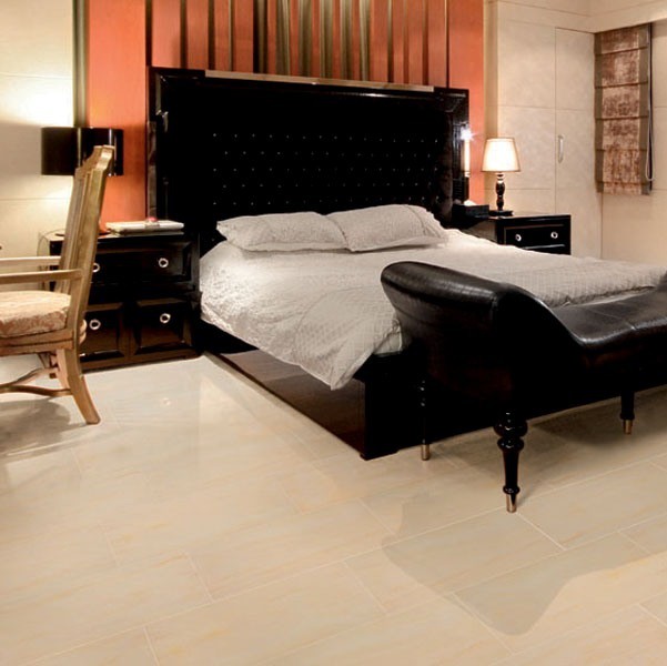 Керамогранит Venatto Pulido Beige Maya глянцевый 400х400 мм 