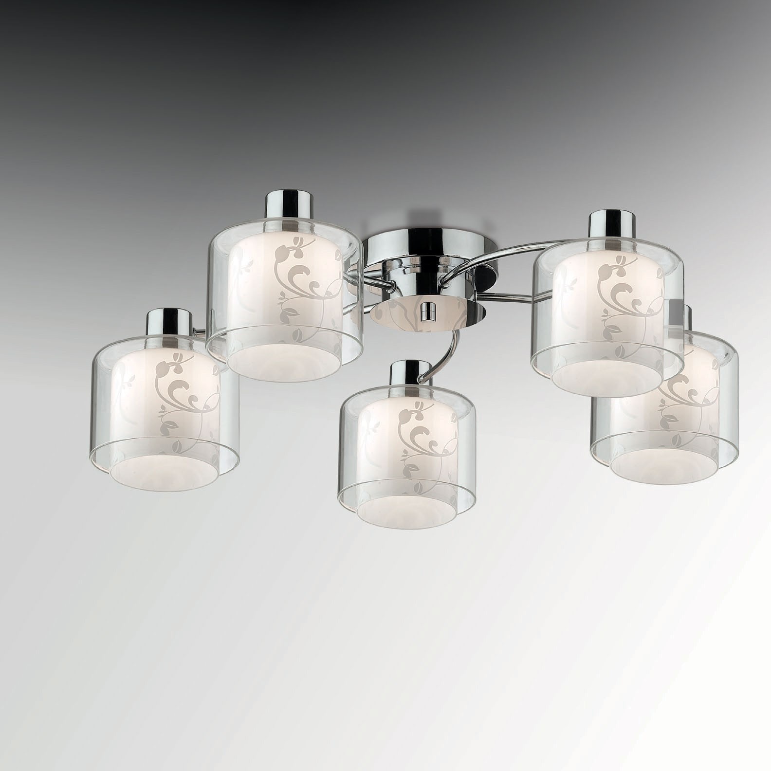 Люстра потолочная Odeon Light Isko 2210/5C хром G9 5х40W 220V