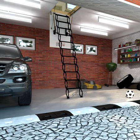 Чердачная лестница Fakro LST 600x900х2800 мм