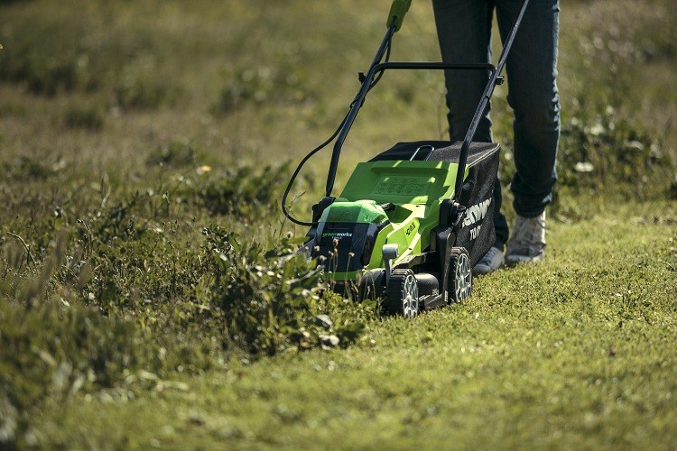 Газонокосилка аккумуляторная Greenworks G40LM35K2
