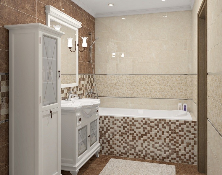 Плитка керамическая Ceramica Classic 17-00-12-486 Libra узор бежевая 600х200 мм