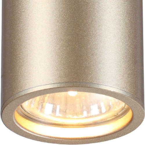 Светильник подвесной/накладной Odeon Light Vincere 3828/1C золото D60хH200 мм GU10 50W 220V