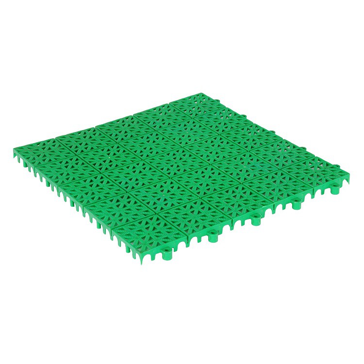 Покрытие универсальное пластиковое Пэксис Puzzle Deck для грунта зеленое 333х333х15 мм