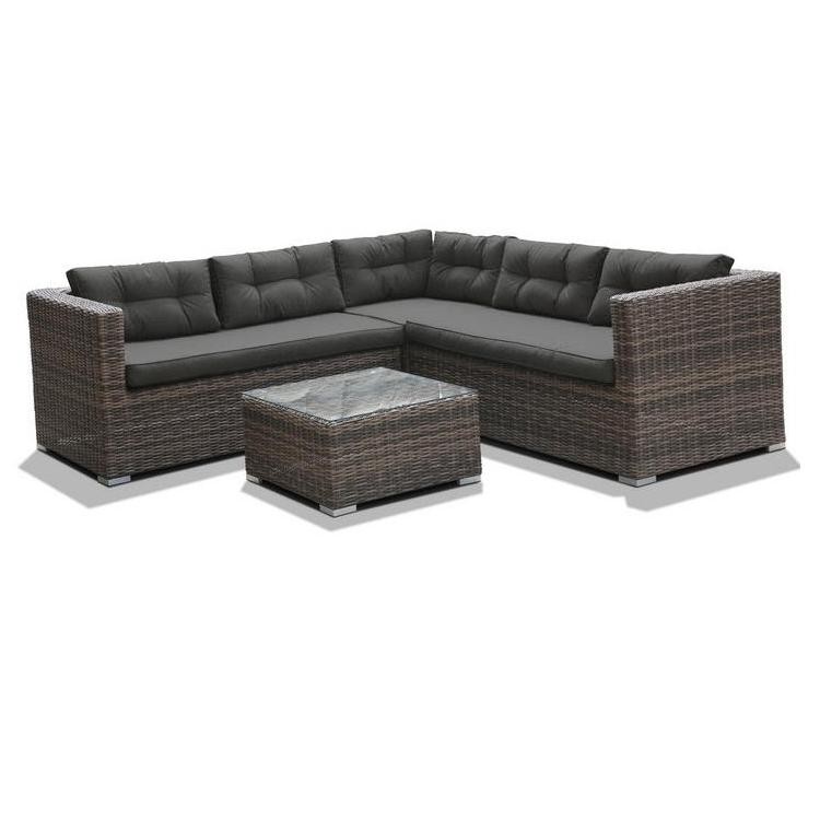 Комплект мебели Афина-Мебель AFM-303B Brown/Grey коричневый