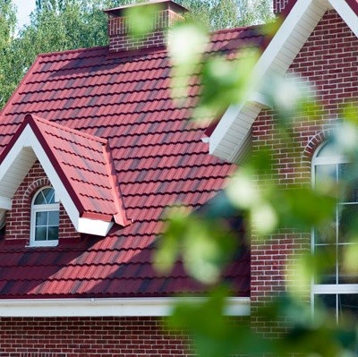 Черепица композитная Metrotile Gallo красно-черная