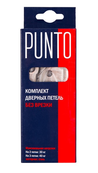 Петля накладная универсальная Punto 200-2B 100x2,5 WAB матовая бронза