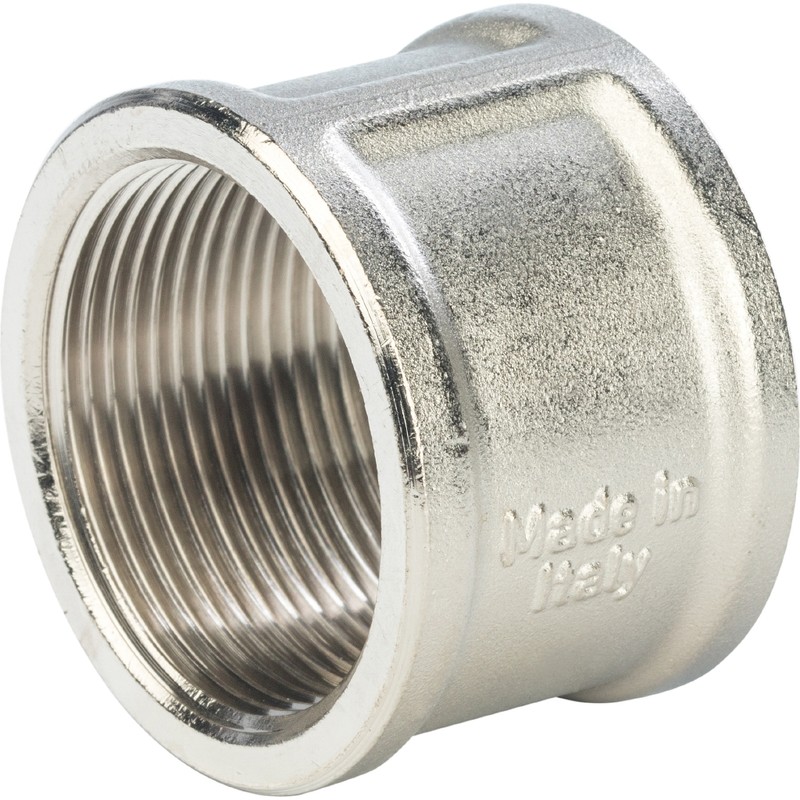 Муфта соединительная Stout SFT-0006-112112  1 1/2 дюйма никелированная с внутренней резьбой