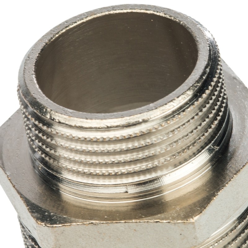 Ниппель переходной Stout SFT-0004-001141 1 1/4х1 дюйм никелированный с наружной резьбой