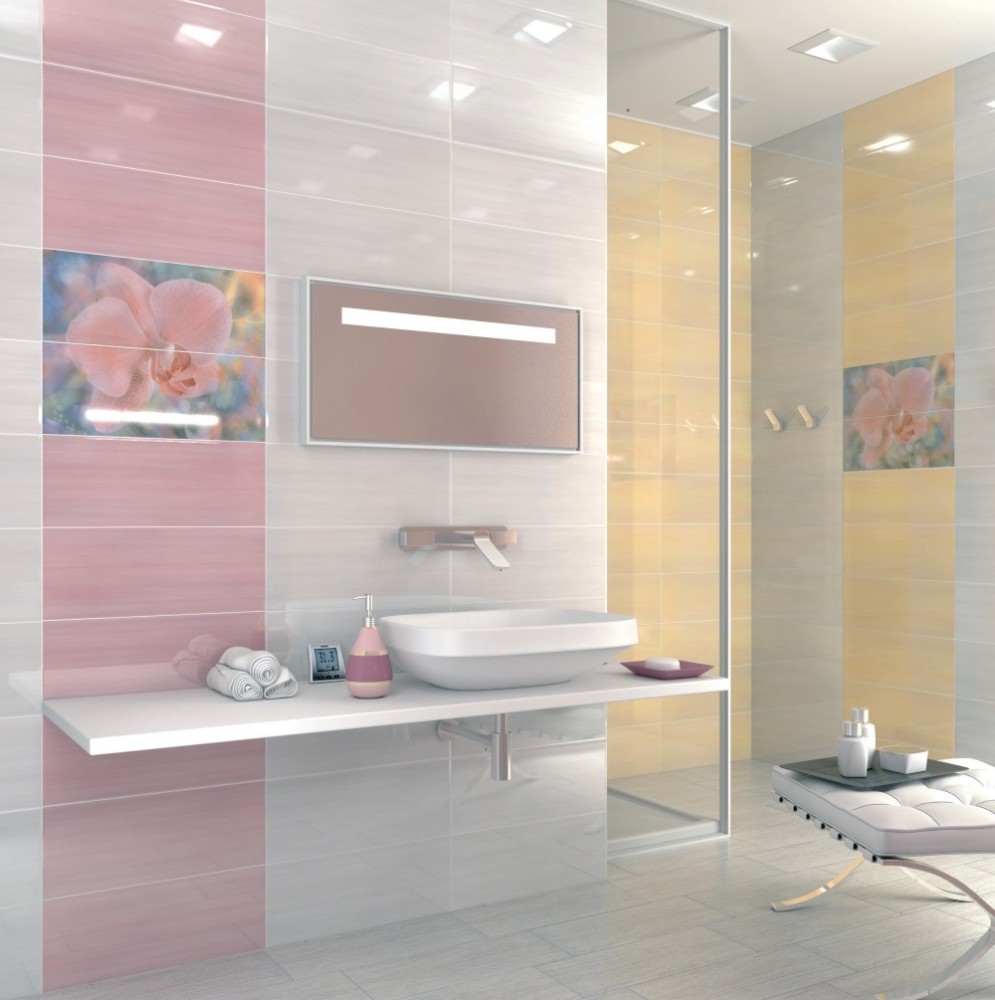 Плитка керамическая Kerama Marazzi 7113 Сатари белая 500х200 мм