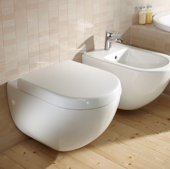 Унитаз подвесной Villeroy & Boch Subway 660410R1 укороченный