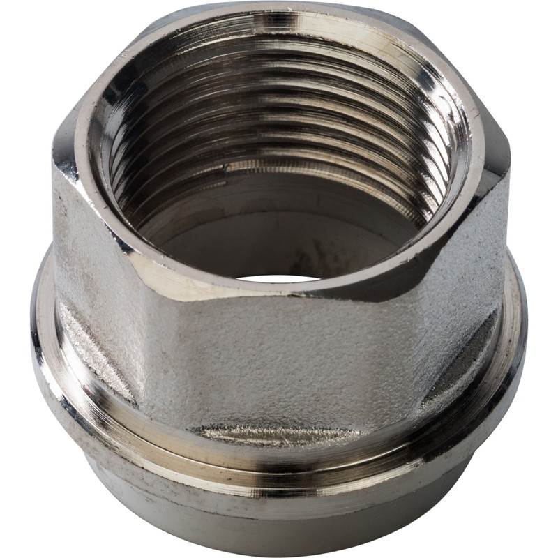 Разъемное соединение американка Stout SFT-0034-000034 3/4 дюйма никелированное с внутренней резьбой