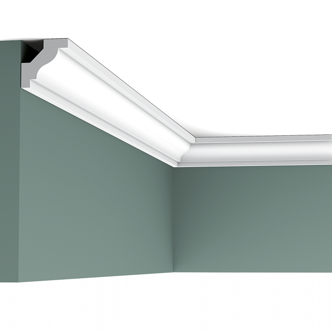 Карниз потолочный полиуретановый Orac Decor Luxxus C230 2000х29х29 мм