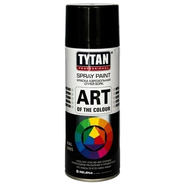 Краска акриловая Tytan Professional Art of the colour аэрозольная белая матовая 9016 400 мл