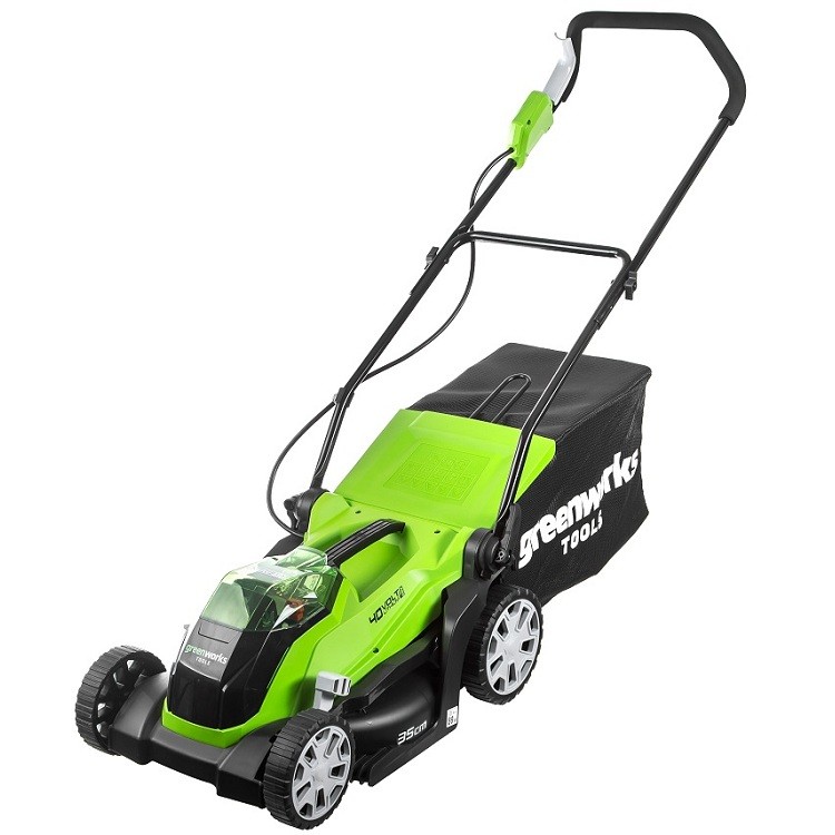 Газонокосилка аккумуляторная Greenworks G40LM41
