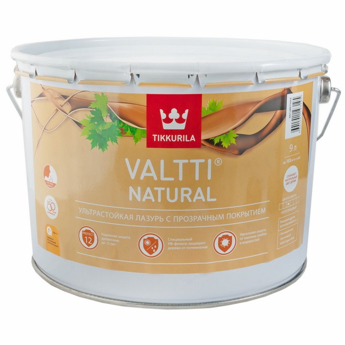 Антисептик Tikkurila Valtti Natural 9 л