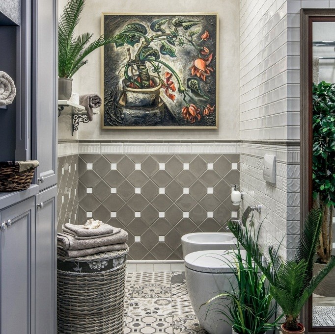 Плитка керамическая Kerama Marazzi 18008 Авеллино коричневая 150х150 мм