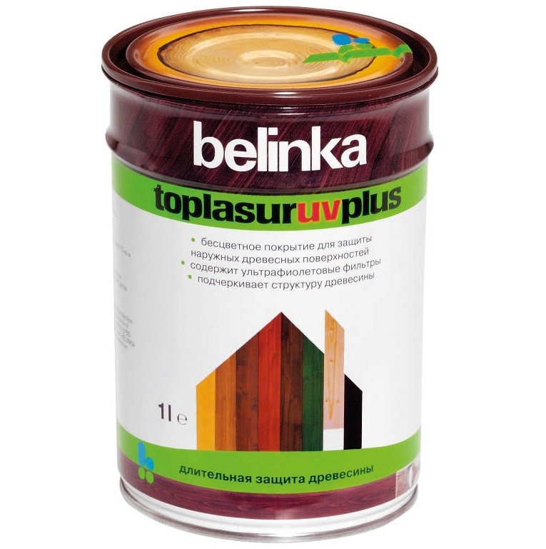 Пропитка для древесины Belinka Toplasur UV Plus 1 л