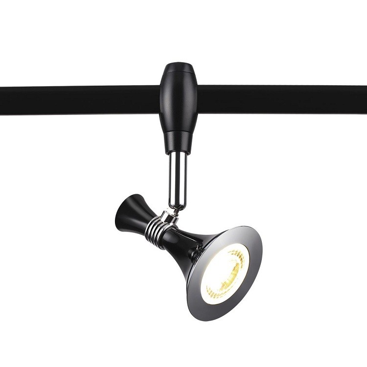 Светильник трековый светодиодный Odeon Light Gonzago 3805/1 черный 7W 3000К