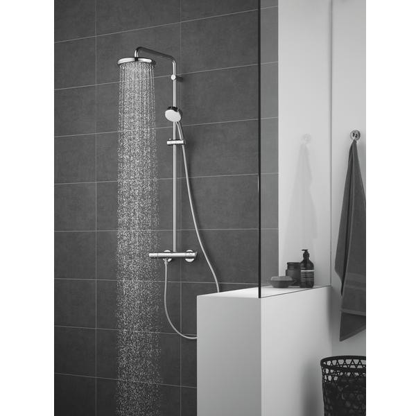 Стойка душевая Grohe Tempesta Cosmopolitan 210 27922001 с термостатом