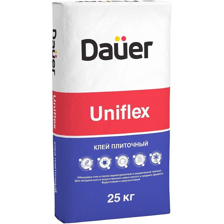Клей для плитки Dauer Uniflex 25 кг
