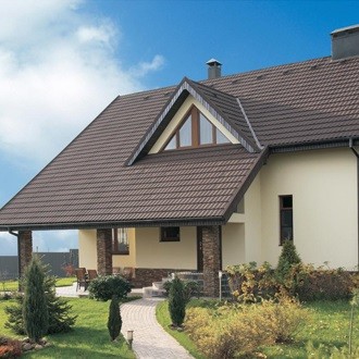 Черепица композитная Metrotile Metrobond Кофе