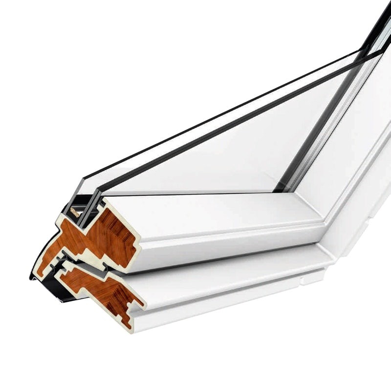 Окно мансардное Velux Premium GGU 0070 (CK04) 550x980 мм белое полиуретан