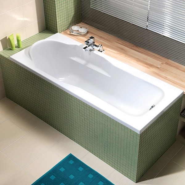 Ванна акриловая Cersanit Santana 160х70 см без ножек