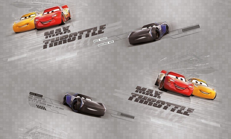 Обои виниловые на флизелиновой основе Erismann Disney Cars E-D-005B